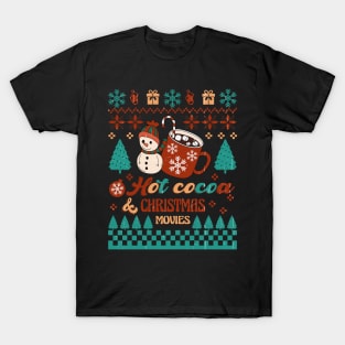 Hot Cocoa & Christmas Movies T-Shirt